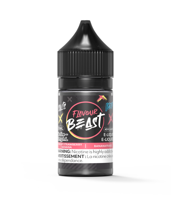 Flavour Beast Eliquid - STR8 Up Strawberry Banana