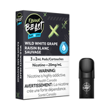 Flavour Beast S Pods - Wild White Grape Iced