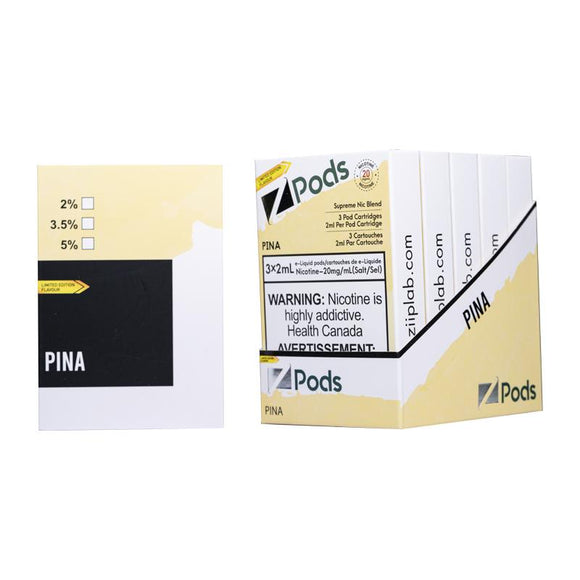 ZPODS SPECIAL NIC BLEND CARIBBEAN WHITE (PINA)