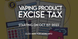 Vaping Excise Tax Coming October 1st