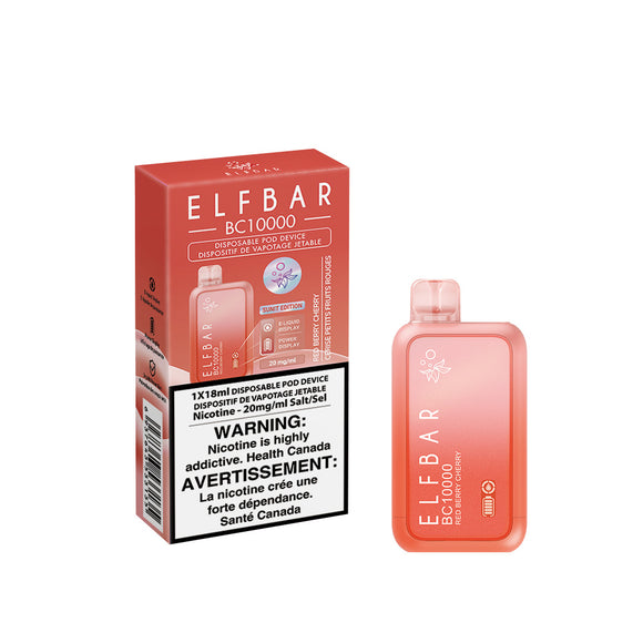 ELFBAR BC 10K DISPOSABLE - RED BERRY CHERRY