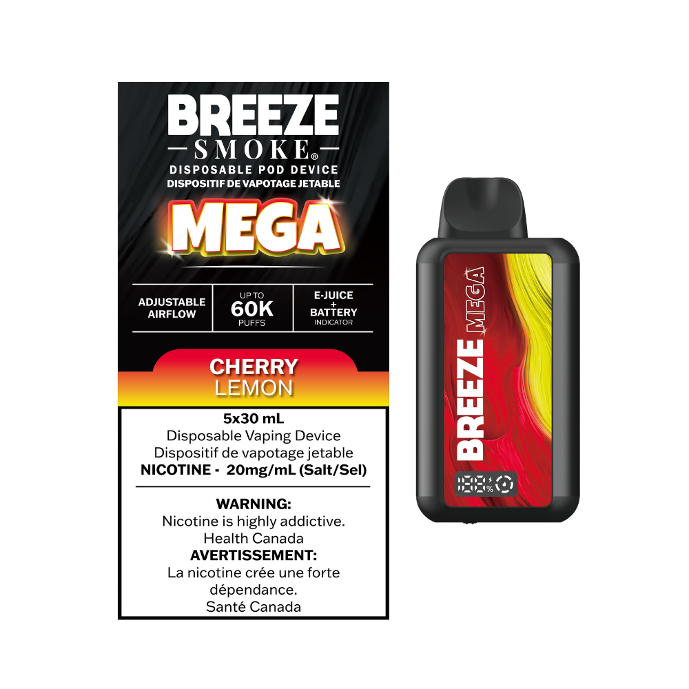 Breeze Mega 60K - Cherry Lemon