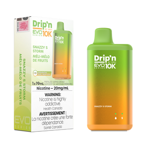 DRIP'N BY ENVI EVO 10K DISPOSABLE - SNAZZY S STORM