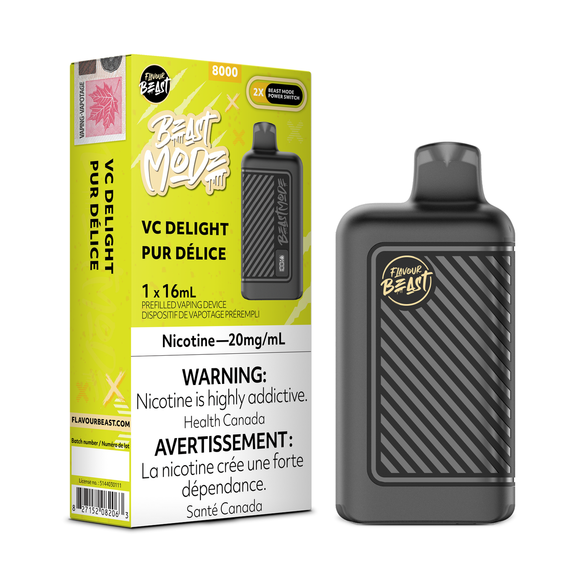 Flavour Beast Beast Mode 8K Disposable - VC Delight