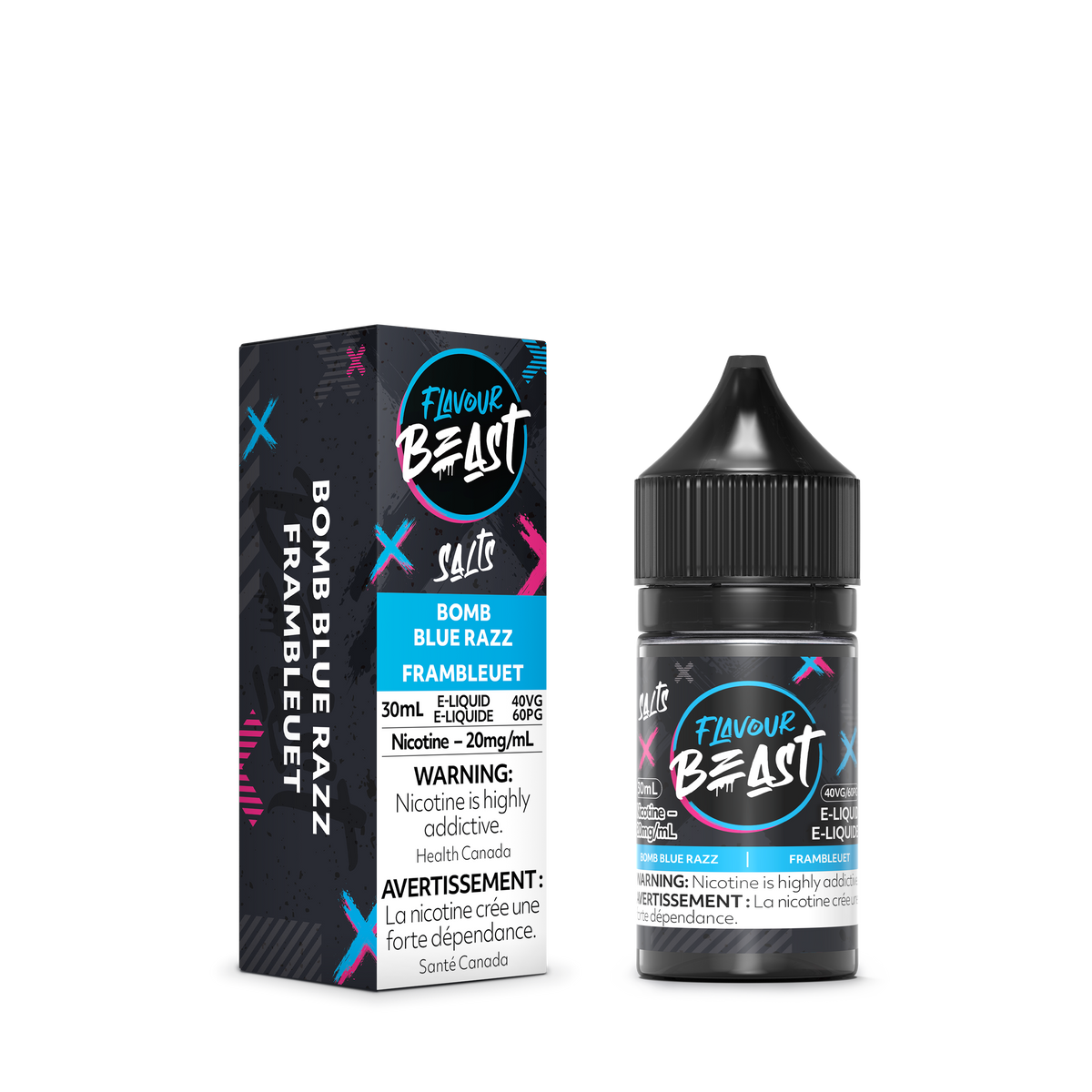 Flavour Beast E-liquid - Bomb Blue Razz