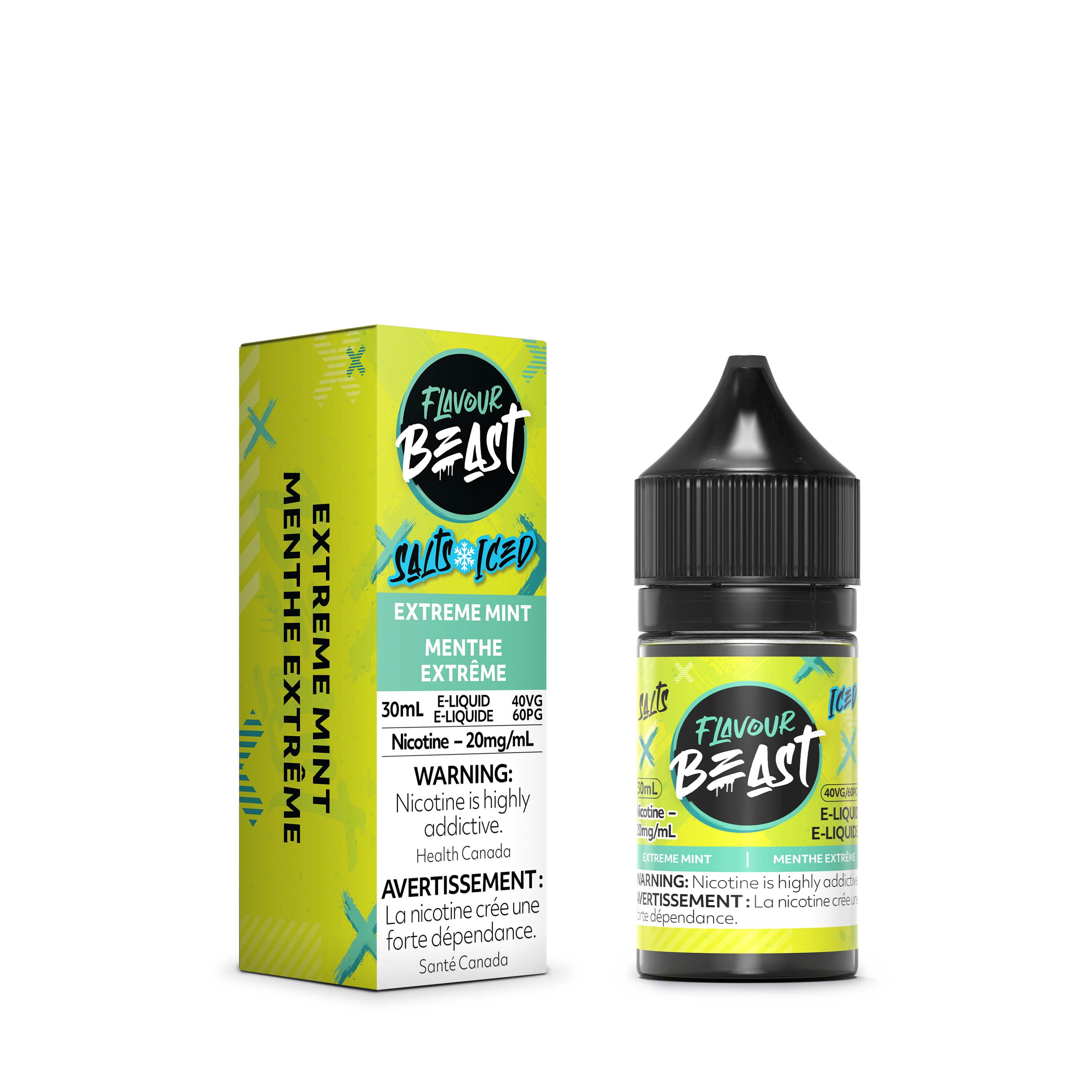 Flavour Beast Eliquid - Extreme Mint Iced | Blue Mountain Vape