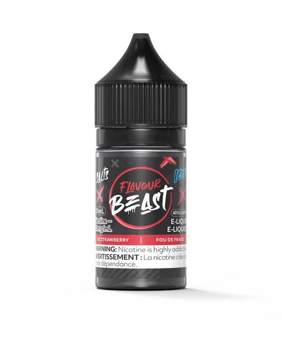 Flavour Beast Eliquid - Sic Strawberry Iced