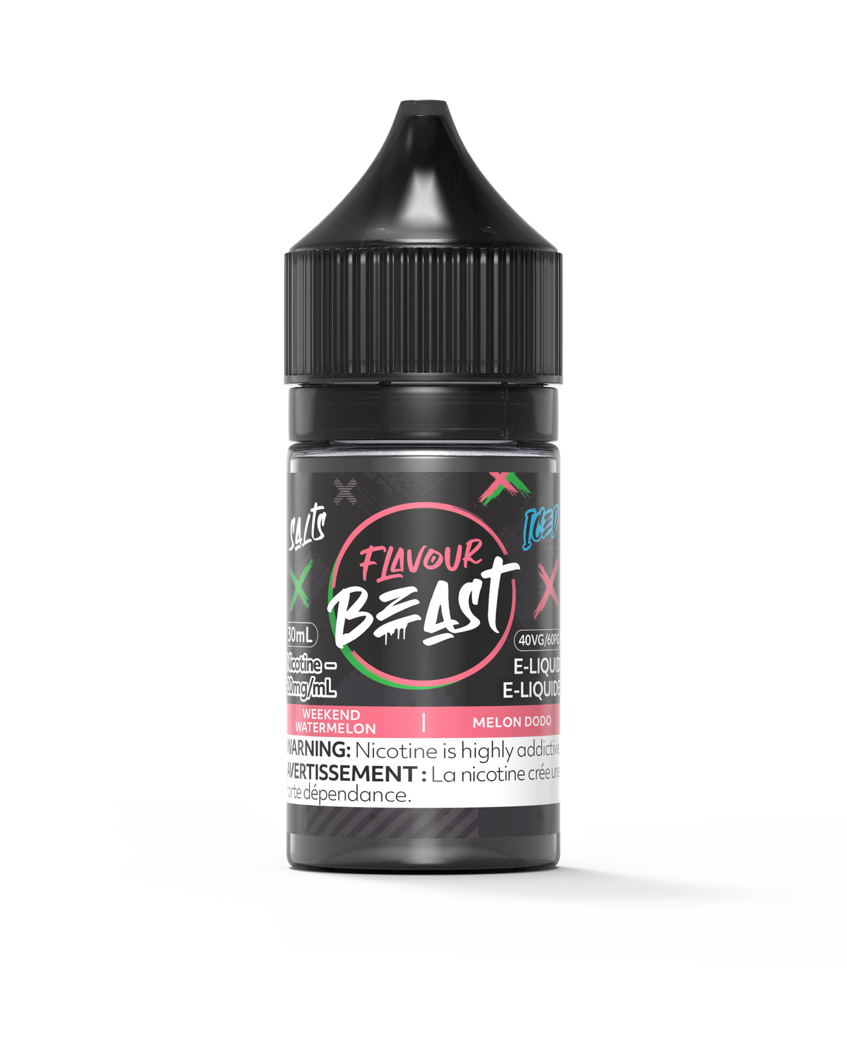 Flavour Beast E-liquid - Weekend Watermelon Iced