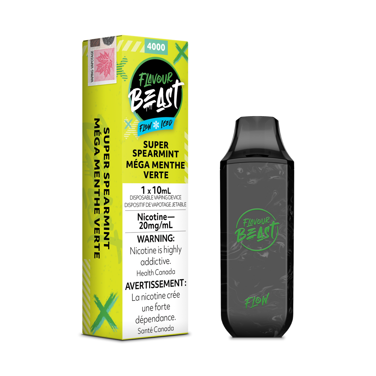 Flavour Beast Flow Disposable - Super Spearmint