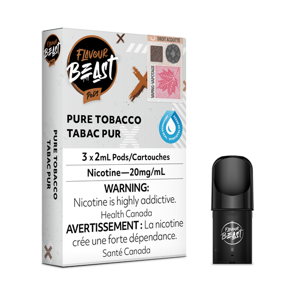 Flavour Beast S Pods - Pure Tobacco