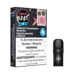Flavour Beast S Pods - STR8 UP Strawberry Banana