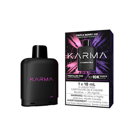 KARMA POD PACK - TRIPLE BERRY ICE