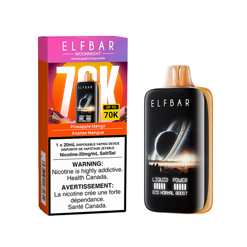ELF BAR MOONNIGHT 70K - PINEAPPLE MANGO