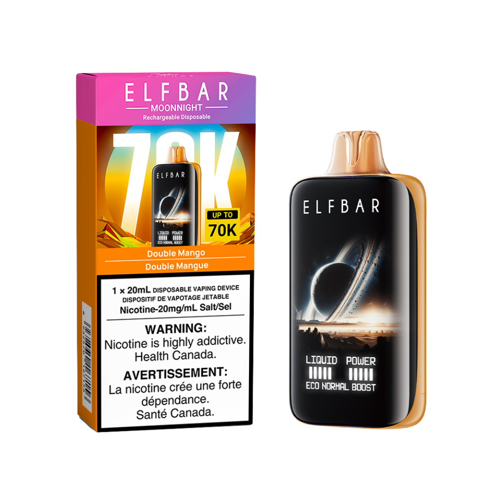 ELF BAR MOONNIGHT 70K - DOUBLE MANGO