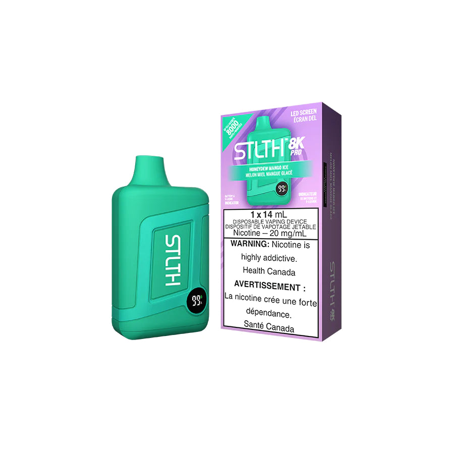 STLTH BOX 8K PRO DISPOSABLE - HONEYDEW MANGO ICE