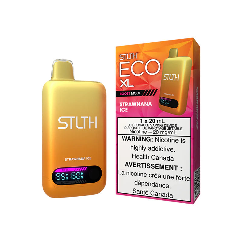STLTH ECO XL DISPOSABLE - STRAWNANA ICE