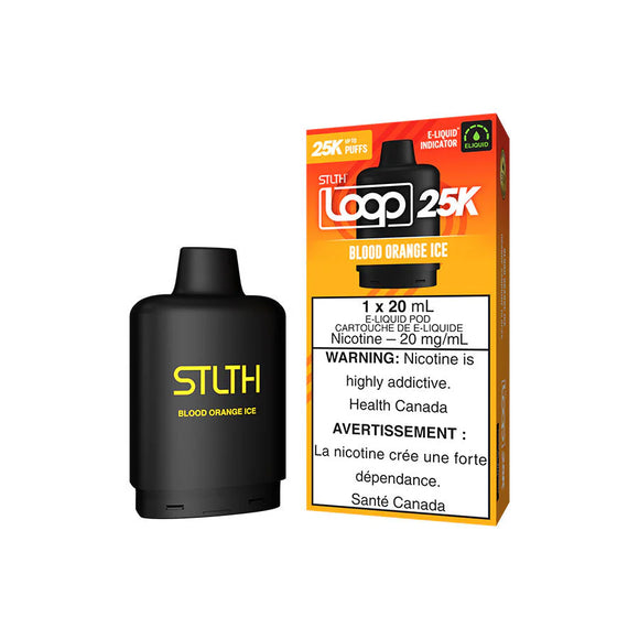 STLTH LOOP 25K POD PACK - BLOOD ORANGE ICE