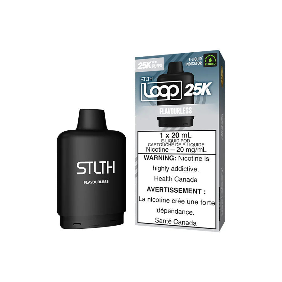 STLTH LOOP 25K POD PACK - FLAVOURLESS