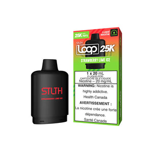 STLTH LOOP 25K POD PACK - STRAWBERRY LIME ICE