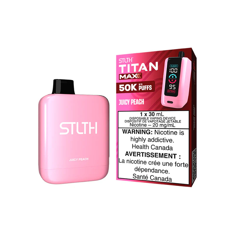 STLTH TITAN MAX DISPOSABLE - JUICY PEACH