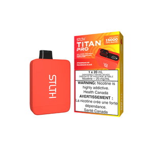 STLTH TITAN PRO DISPOSABLE - STRAWNANA ICE