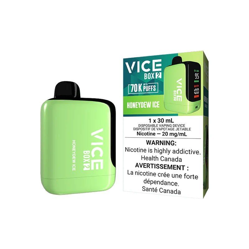 VICE BOX 2 DISPOSABLE - HONEYDEW ICE