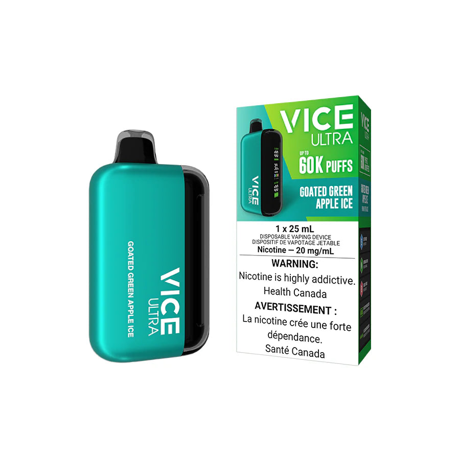 VICE ULTRA DISPOSABLE - GOATED GREEN APPLE ICE