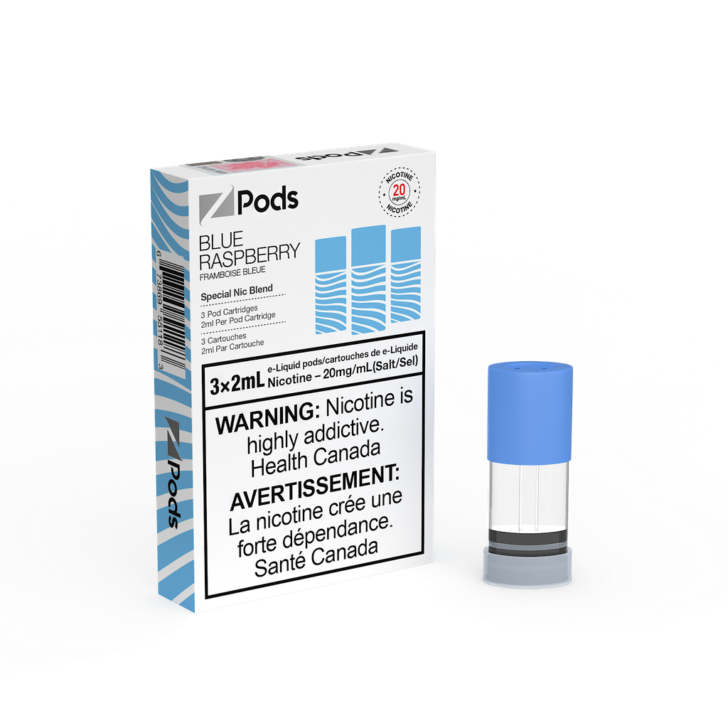 ZPODS BLUE RASPBERRY