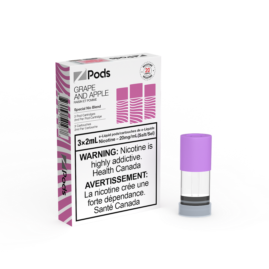 ZPODS GRAPE AND APPLE