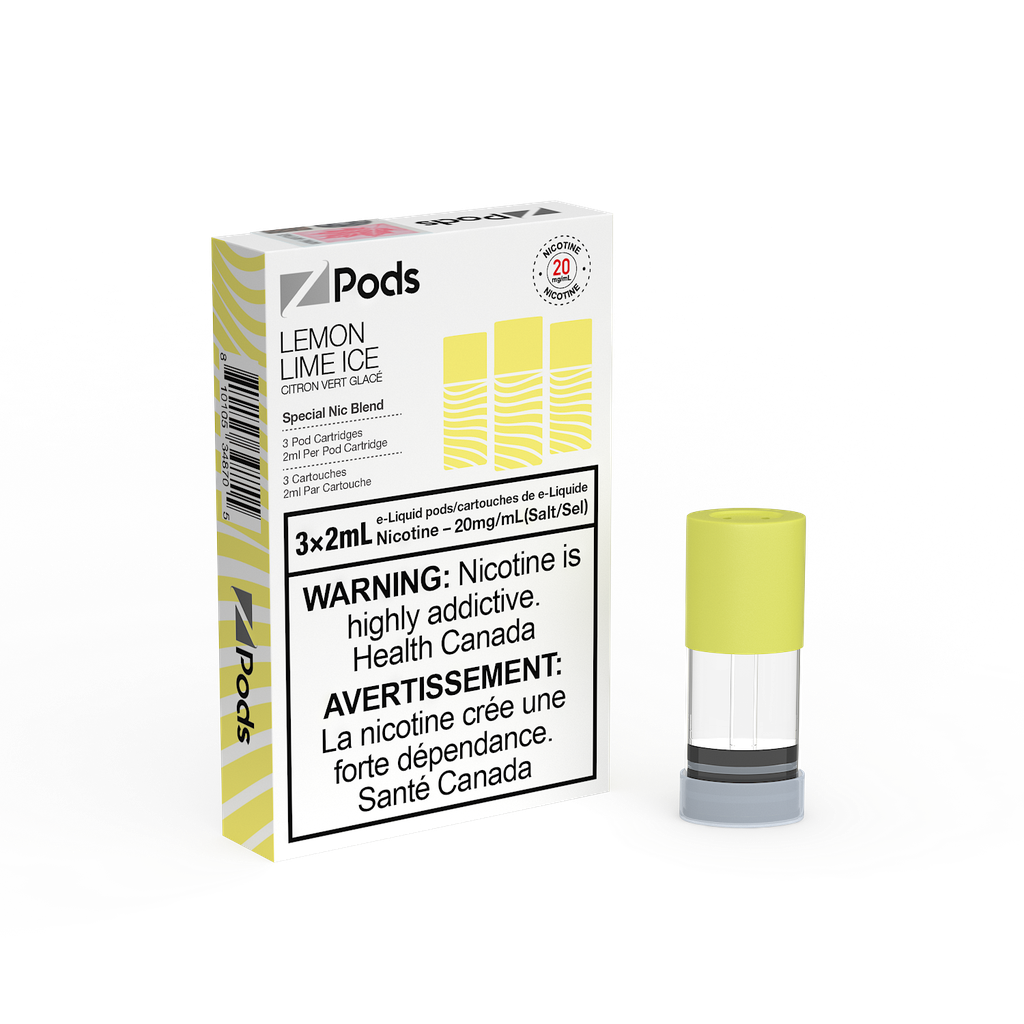 ZPODS LEMON LIME ICE