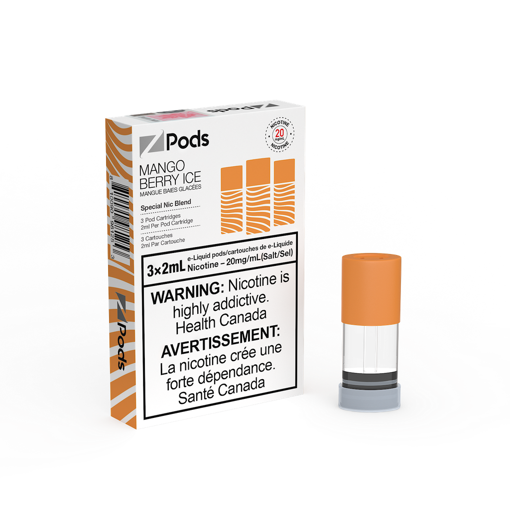 ZPODS MANGO BERRY ICE
