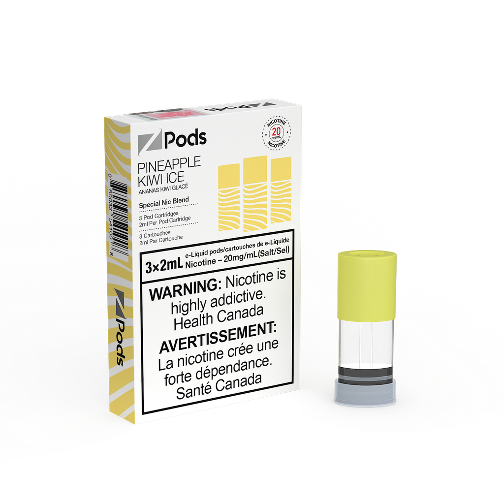 ZPODS PINEAPPLE KIWI ICE