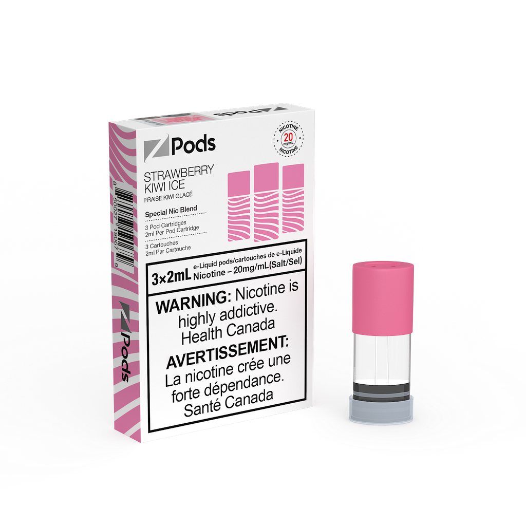 ZPODS STRAWBERRY KIWI ICE