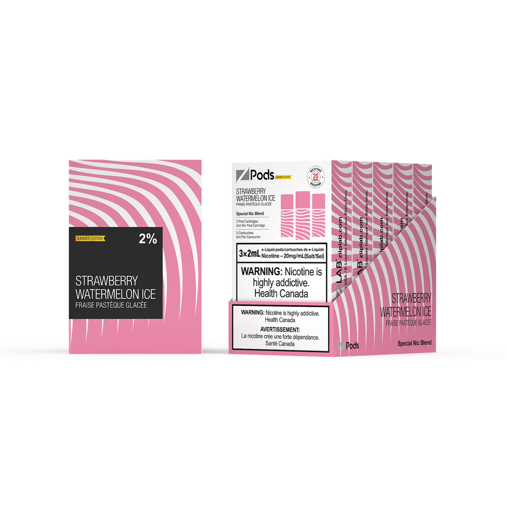 ZPODS STRAWBERRY WATERMELON ICE