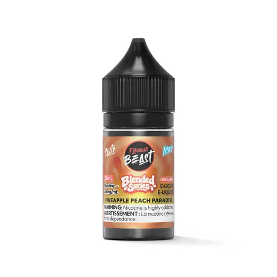 Flavour Beast E-Liquid - Blended Pineapple Peach Paradise Iced