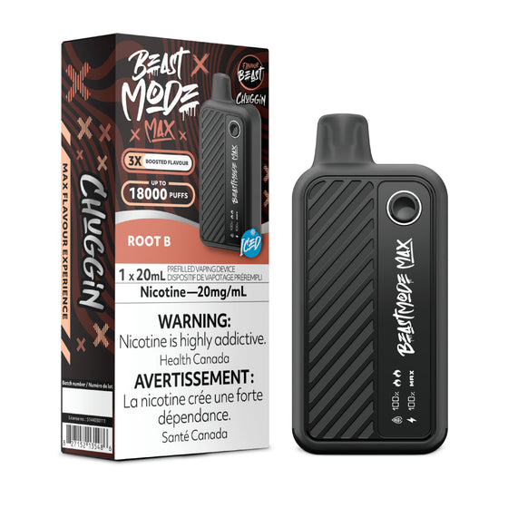 Flavour Beast Beast Mode Max 18K Disposable - Chuggin' Root B