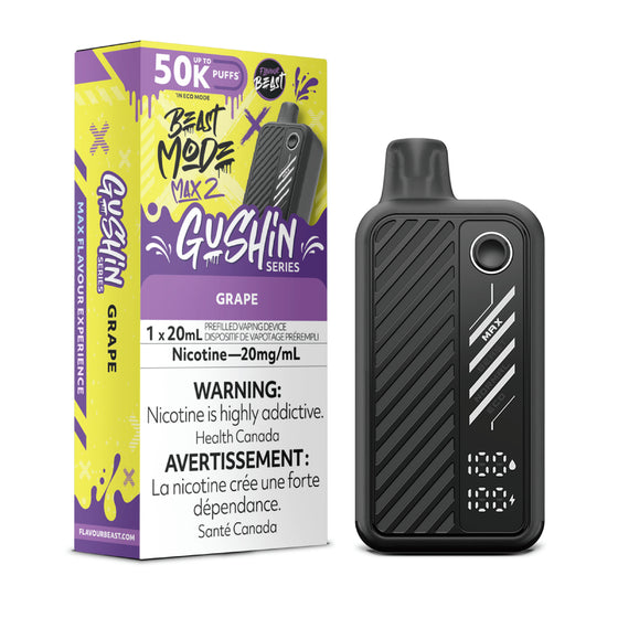 Flavour Beast Beast Mode Max 2 Disposable - Gushin Grape