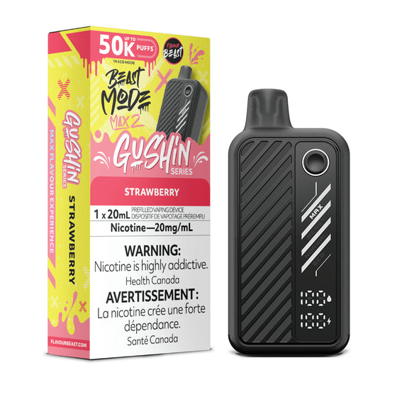 Flavour Beast Beast Mode Max 2 Disposable - Gushin Strawberry