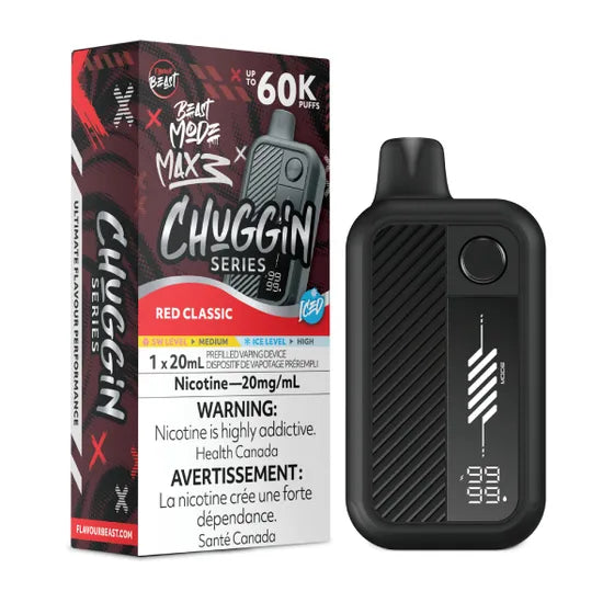 Flavour Beast Beast Mode Max 3 - Chuggin Red Classic Iced