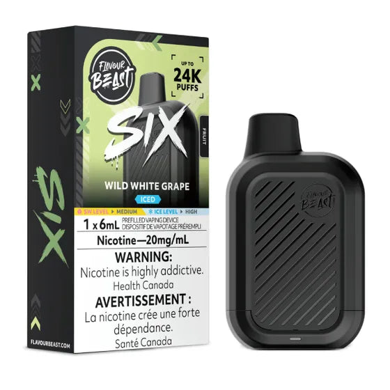 Flavour Beast SIX - Wild White Grape