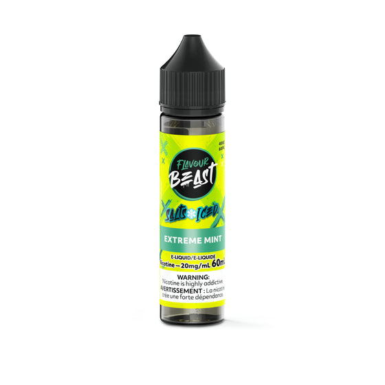 Flavour Beast E-Liquid 60ml Salt - Extreme Mint (Iced)