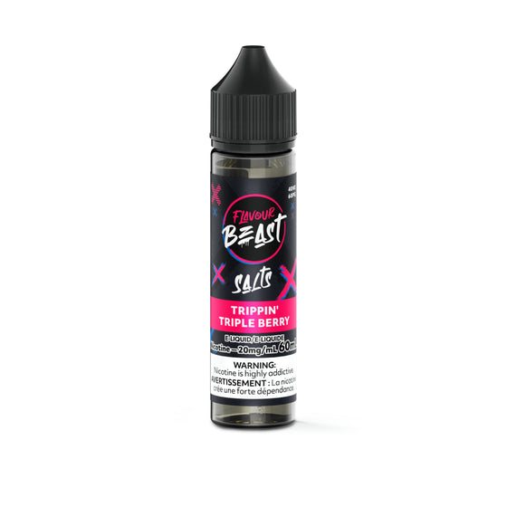 Flavour Beast E-Liquid 60ml Salt - Trippin' Triple Berry