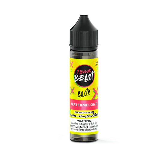 Flavour Beast E-Liquid 60ml Salt - Watermelon G