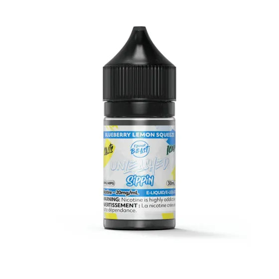 Flavour Beast E-Liquid Unleashed Sippin - Blueberry Lemon Squeeze