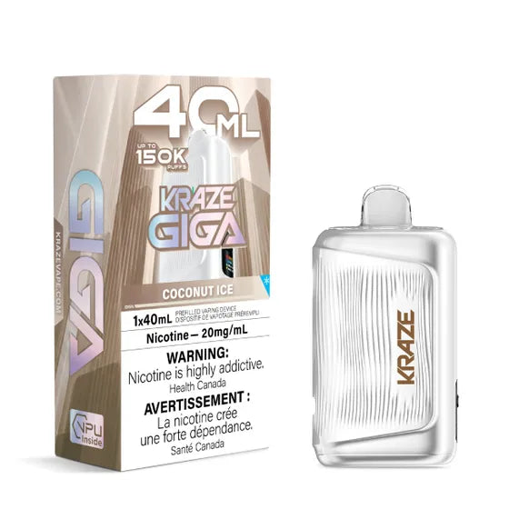 Kraze Giga - Coconut Ice