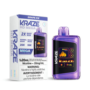 Kraze HD Mega - Grape Ice