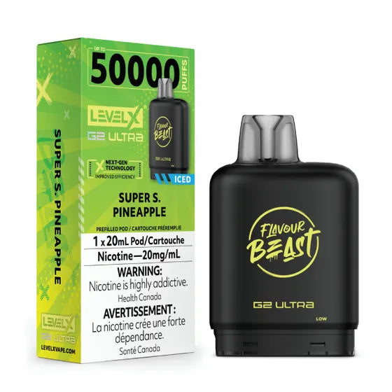 Level X Flavour Beast G2 Ultra - Super S. Pineapple Iced