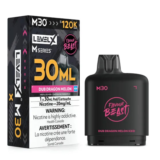Level X Flavour Beast M30 Series - Dub Dragon Melon Iced
