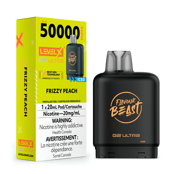 Level X Flavour Beast G2 Ultra Pod 20mL - Frizzy Peach