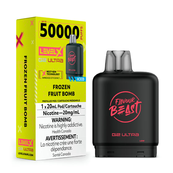 Level X Flavour Beast G2 Ultra Pod 20mL - Frozen Fruit Bomb